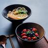 Japanese Retro Ceramic Ramen Bowl Noodles Rice Creative Hat Bowl Porcelain Tableware Household Kitchen Supplies Dinnerware