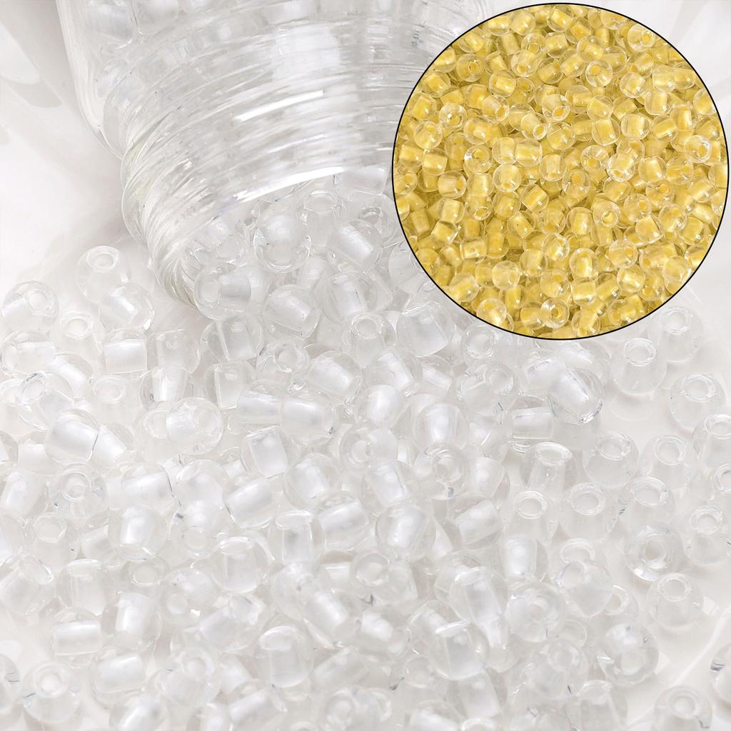 100Pcs Glass Seed Bead 4mm Light Variable Series For DIY Bracelets Necklaces Jewelry Making