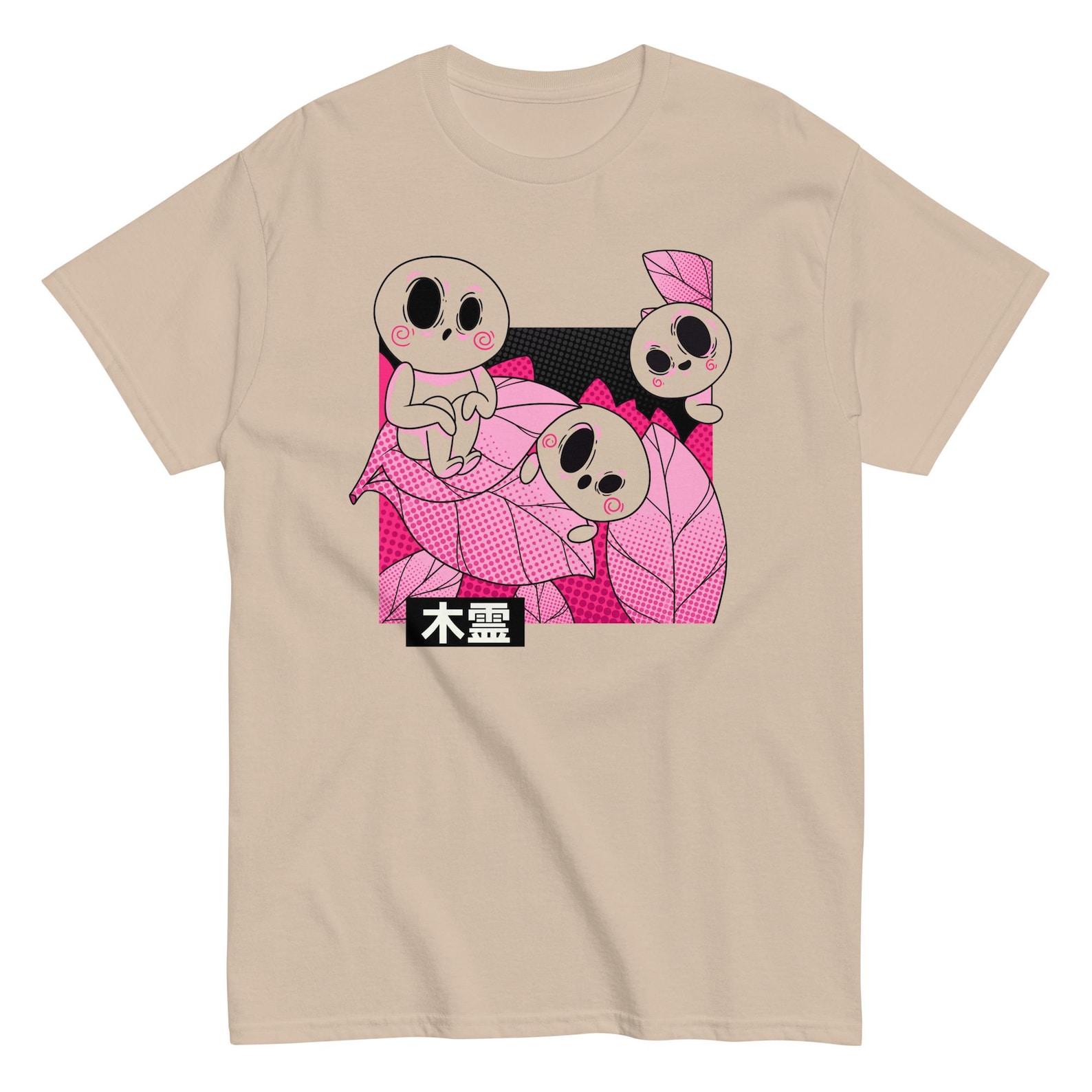 Kodama Tree Spirits T-Shirt - Japanese Folklore Tee S