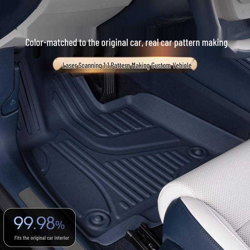 Zeekr 001 & 007 TPE Car Floor Mats - Fits 25 Models, Interior Floor Protection