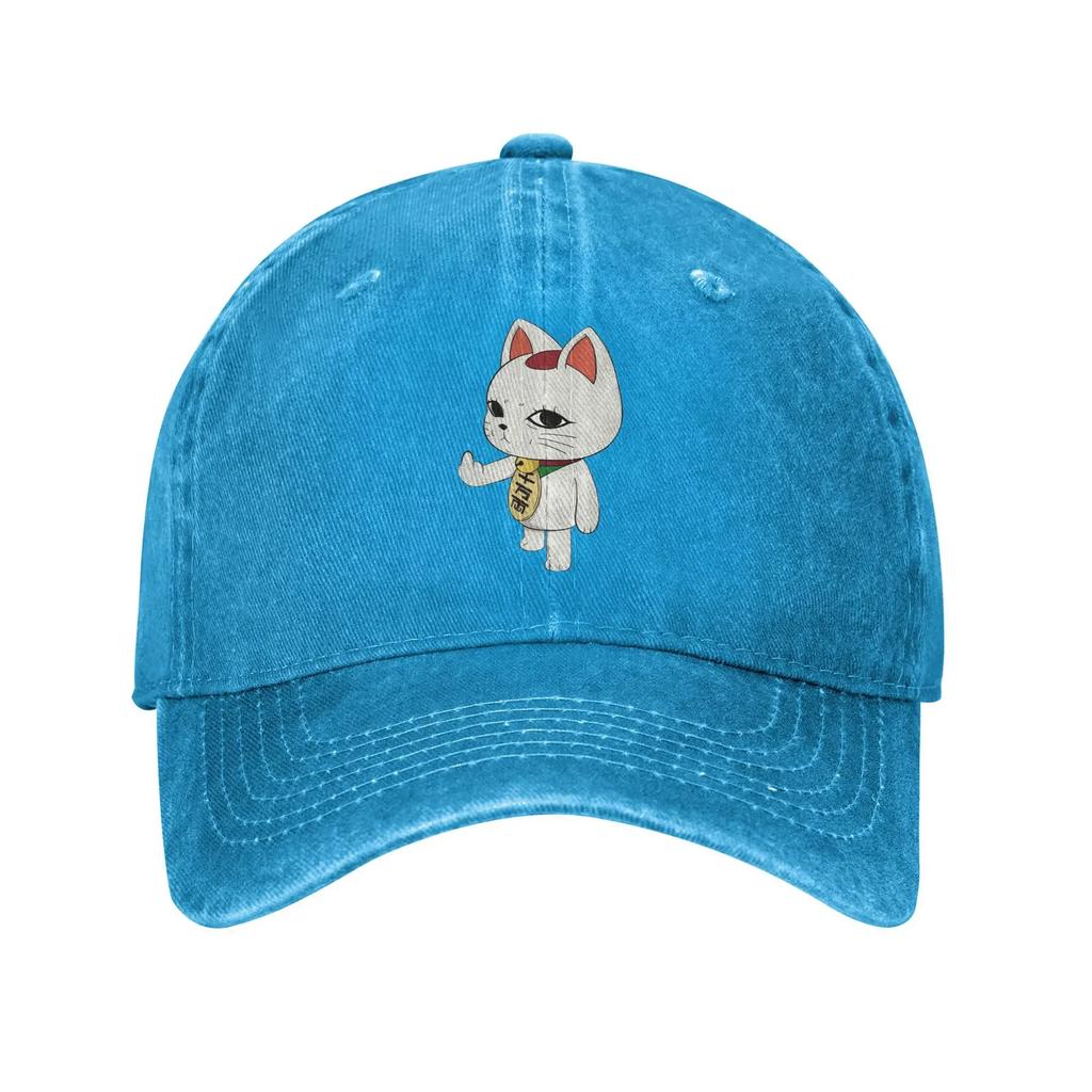 Vintage Turbo Granny Dandadan Anime Baseball Caps for Unisex Women Distressed Washed Headwear Activities Adjustable Fit Hats Cap