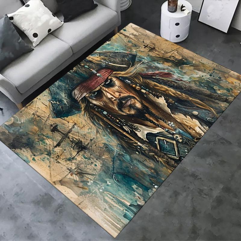 Johnny Depp Carpet Rug for Living Room Bedroom Home Sofa Decoration,Kids play Non-slip Floor Mat