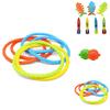 Buntes Kinder Tauchspielzeug Set Mit Wasserringen Torpedo Pool Spaß Für 3 Bis 6 Jährige