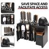 Hair Scissors Storage Rack Hairdresser Tool Holder Anti Slip Design Multi Slot Scissors Box Organizer