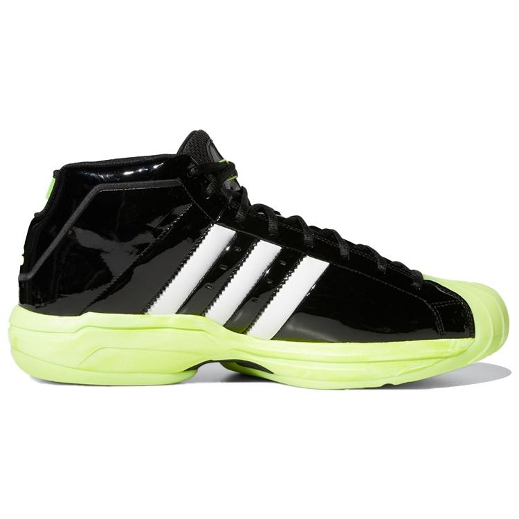 adidas Pro Model 2G Shoes Black/White/Yellow Men's FZ0900
