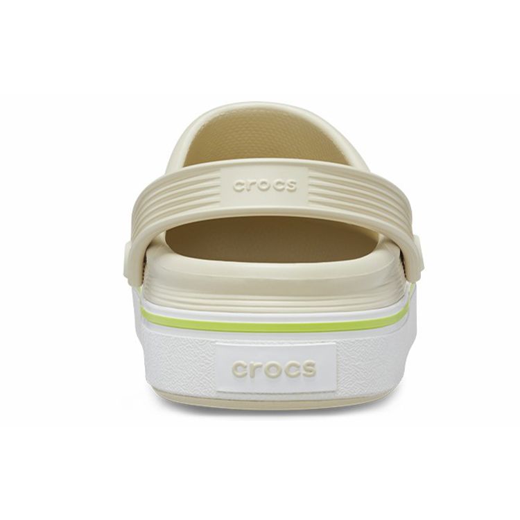 Crocs Eva Flat Hole Sports Sandals Unisex Sandals Bone-White 208371-2Y2
