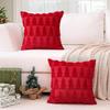 Christmas Tree Pillow Cover Christmas Plush Festive Home Decoration Sofa Cushion Pillowcase