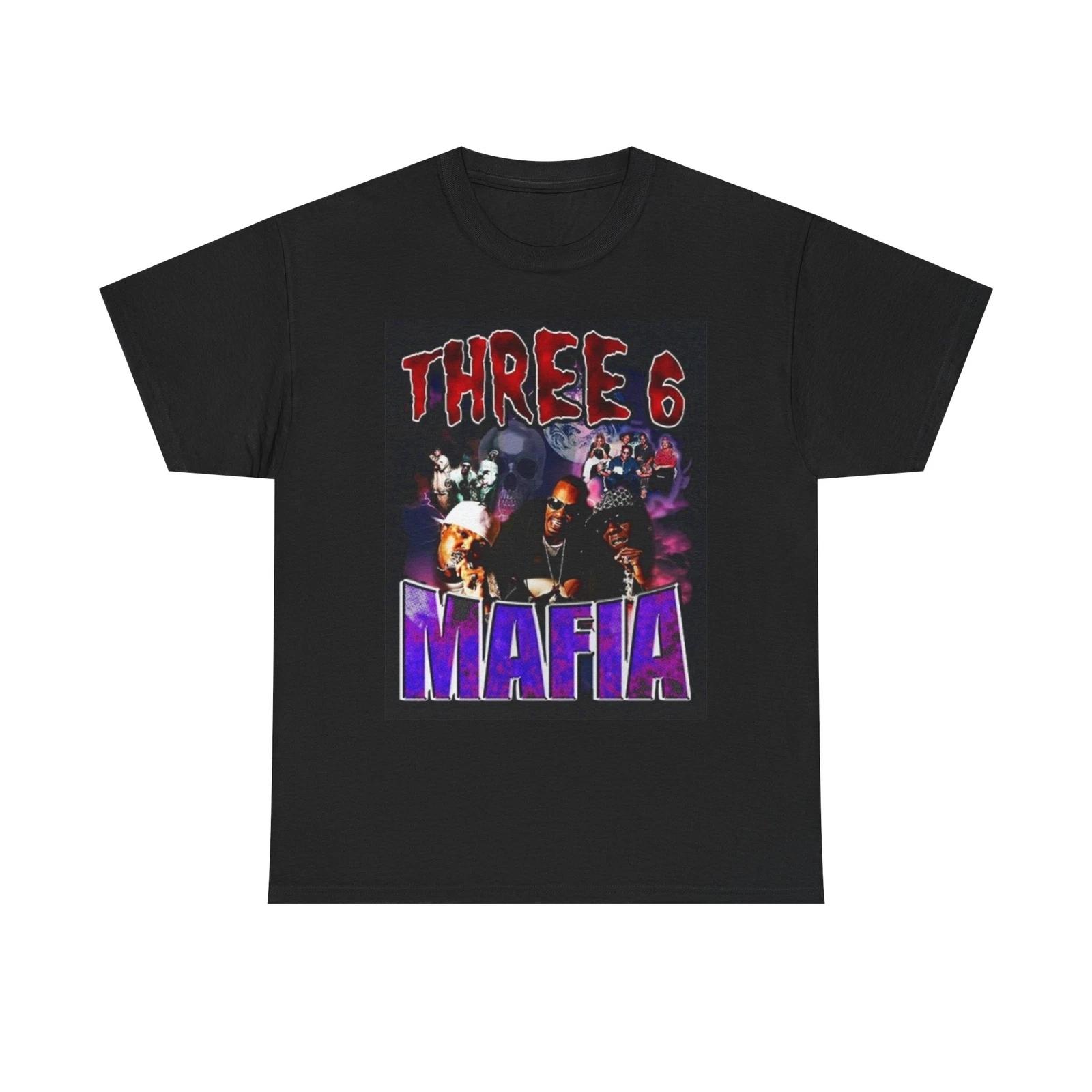 Men s and Women s T-shirts Three 6 Mafia Graphic XL