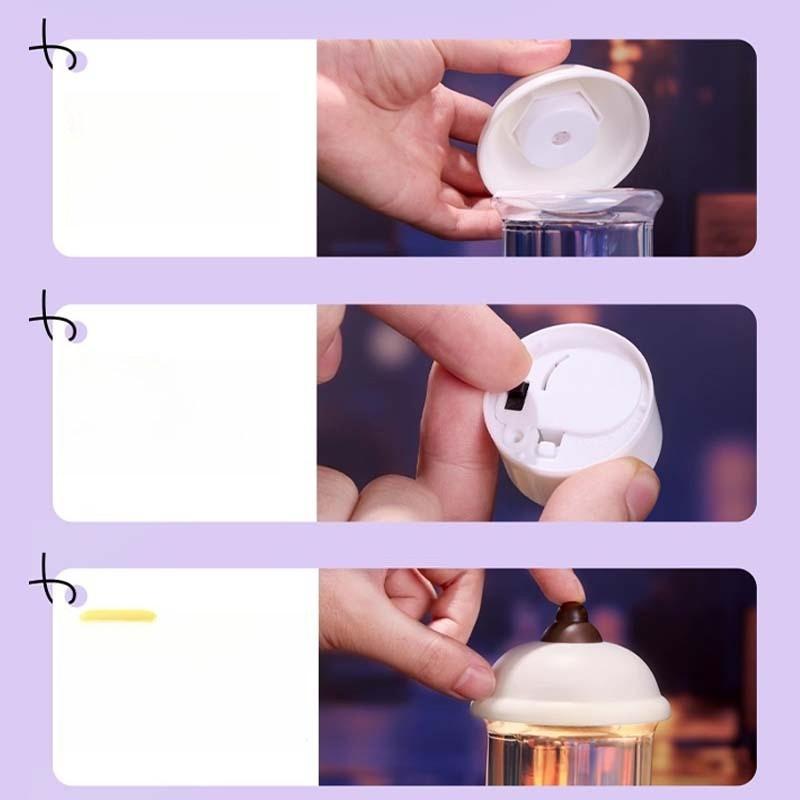 Hamster Magnetic Water Bottle Small Pet Nest Landscape Lamp Golden Bear Water Dispenser Dutch Pig Water Dispenser