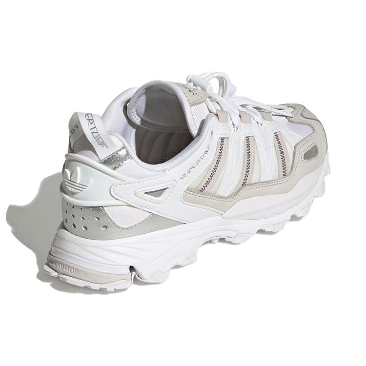 adidas Hyperturf White Silver Metallic Unisex Sneakers Cloud-White Grey-One GY9410