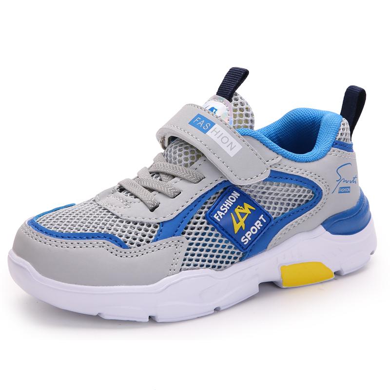 Kids Sneakers Fashion Outdoor Sports Lightweight Mehs Breathable Flat Tenis Shoes Cheap Footwear Childrens Walking Shoes for Boy