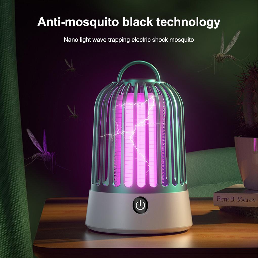 Electric Fly Trap Lamp USB Rechargeable For Home Indoor Rated Power 5W Rated Voltage Dv 5V-1A