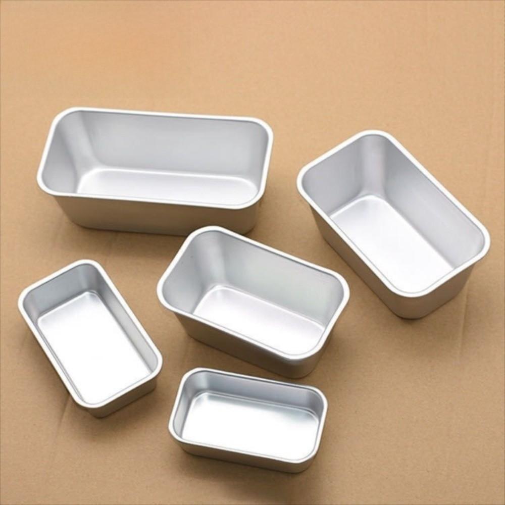 Rectangular Baking Mold Easy Release Non Stick Loaf Pan Mold Baking Tools Aluminum Alloy Bread Pan Toast Mold Oven Safe