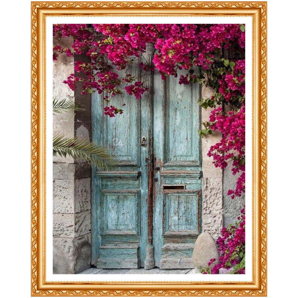 5d Diy Diamond Painting Round Diamond Embroidery Houses Diamond Round Daimond Painting