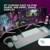 Écran gaming incurvé - mars gaming - mv-27c - 27 pouces - 200hz - hdr10 - 1ms
