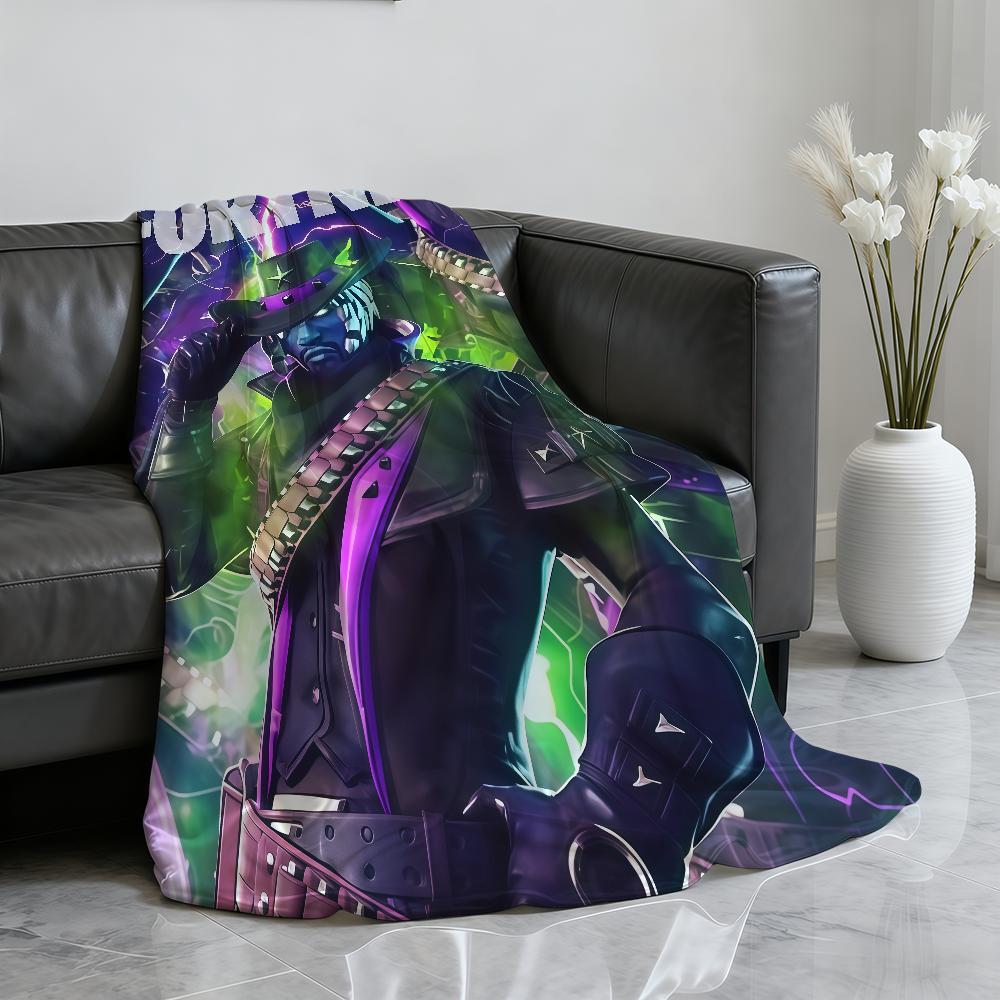 Hot Game F-FORTNITE-S Blanket Soft Throw Blanket for Home Bedroom Bed Sofa Picnic Travel Office Rest Cover Blanket Gift