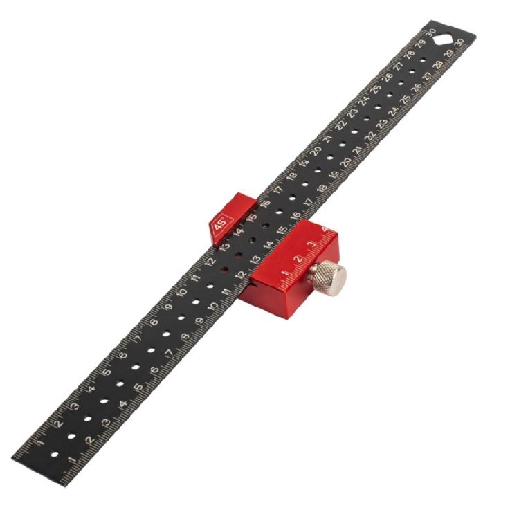 

Multi functional 45° 90° Line Limit Tool Magnetic Gauge Durable for Construction 1
