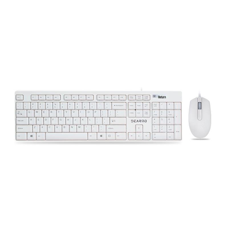 DEARMO Wired Keyboard and Mouse Combo