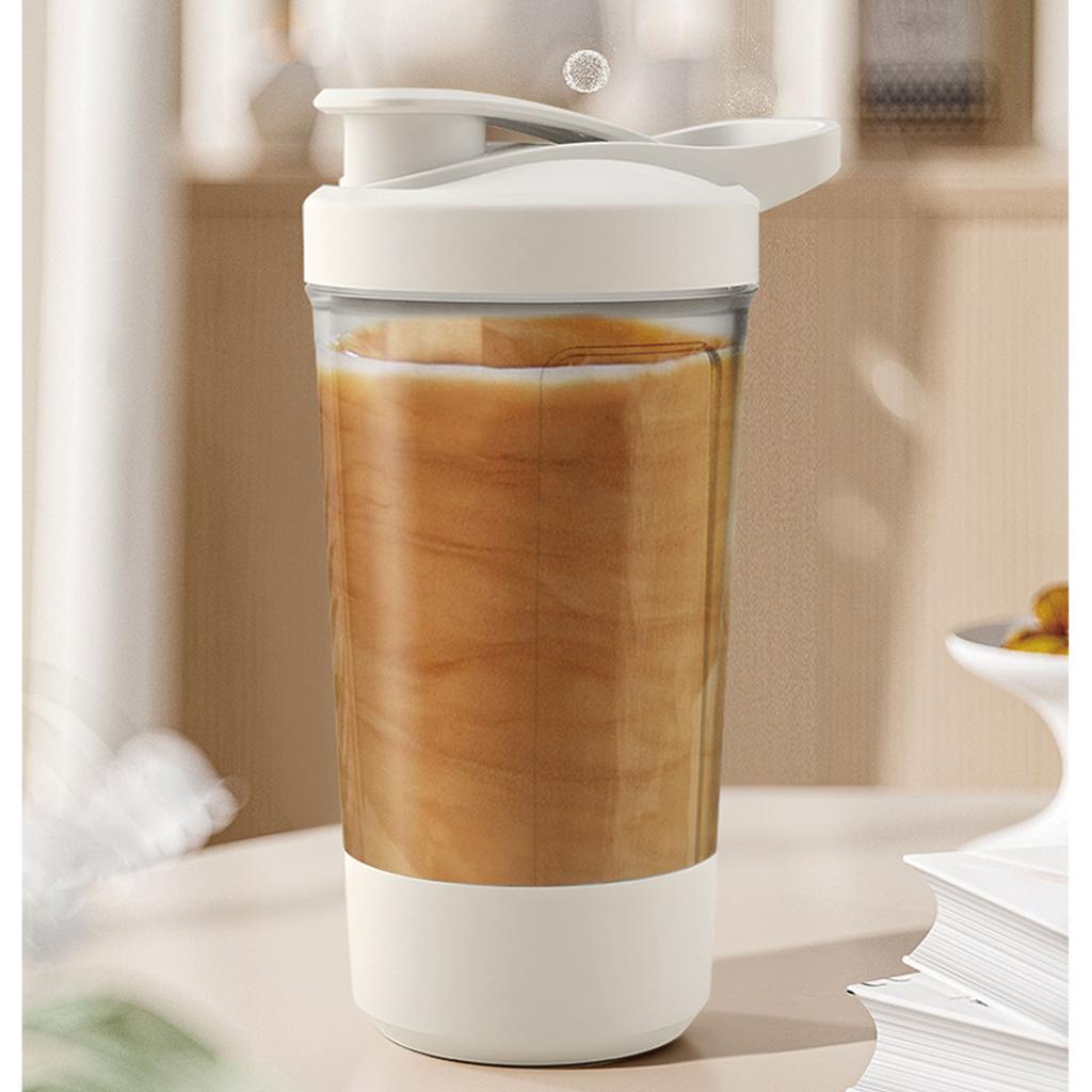 Electric Mixer Cup Quiet Plastic Leak Proof Portable Fully Automatic 500mah Electric Shaker Bottle F