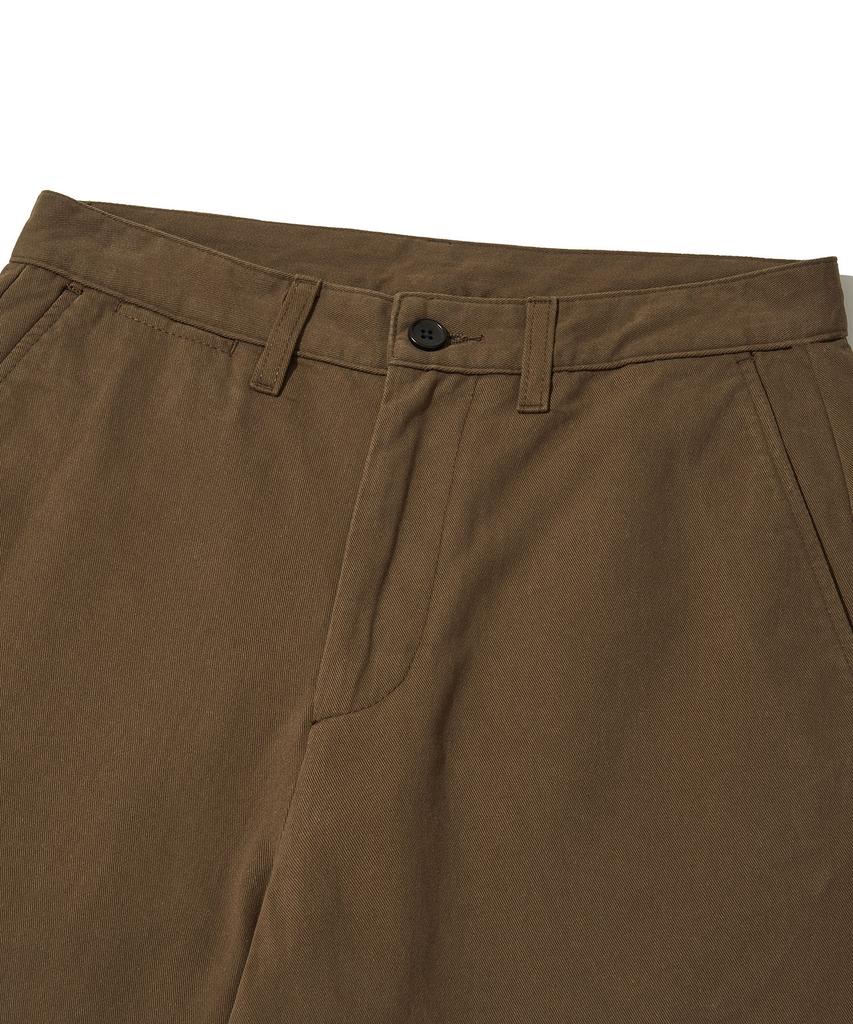 URBANDTYPE Camden Washed Chino Pants_Brown