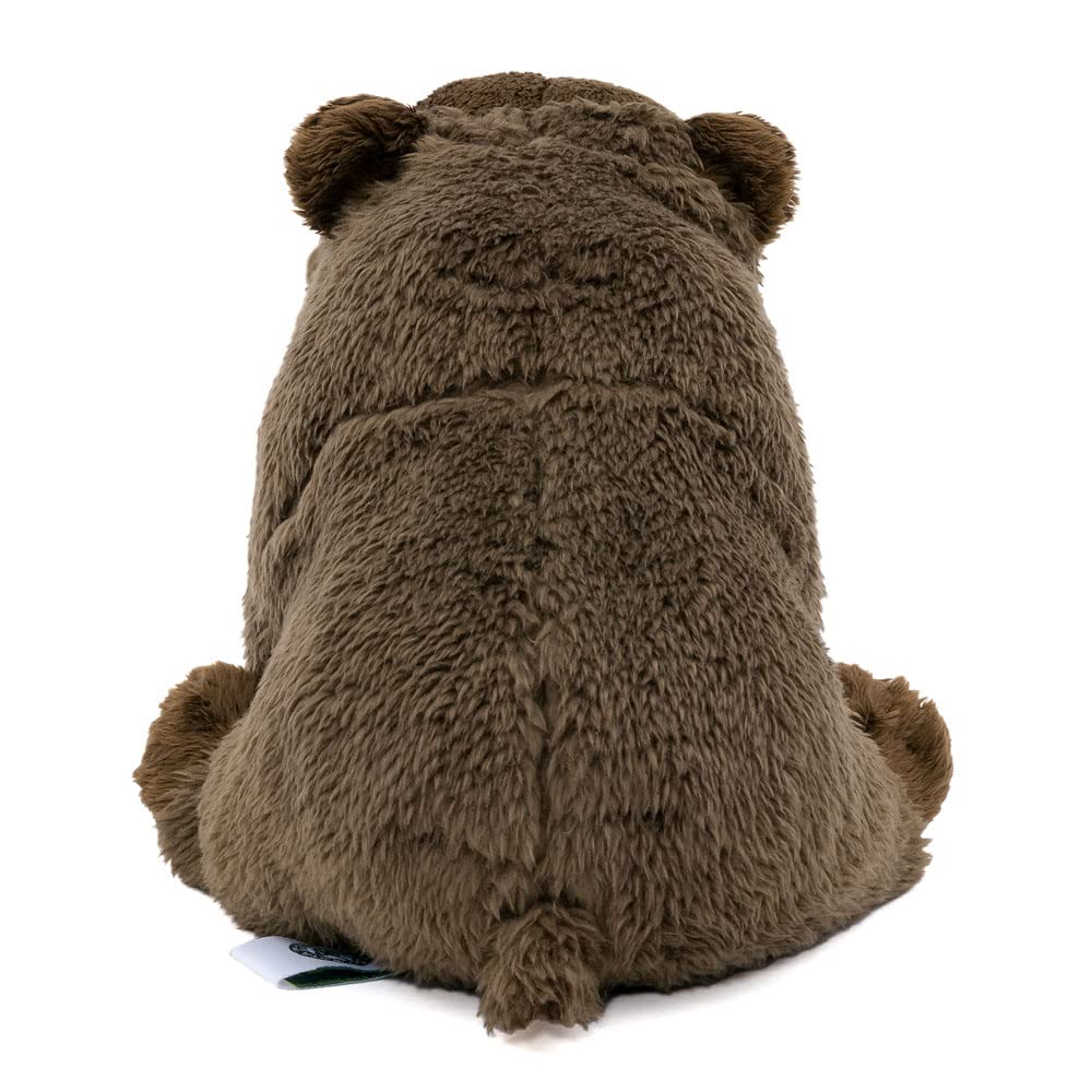 Carolata Brown Bear Plush Toy Realistic Stuffed Bear Animal Toy Doll Gift Present Birthday Christmas Present (Sitting Series/Soft Touch) (Twice