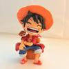6Pcs Pvc  One Piece Series Luffy, Chopper, Usopp Sanji Zoro Anime Figures Mini Model Dolls Cake Toppers Ornaments