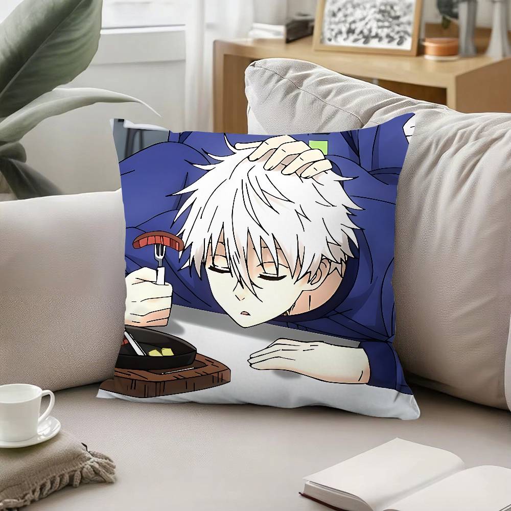 Anime S-Seishiro Nagi-s Throw Pillow Covers Pattern Cushion Cover Suitable For Sofa Bedroom Car Pillow Cover