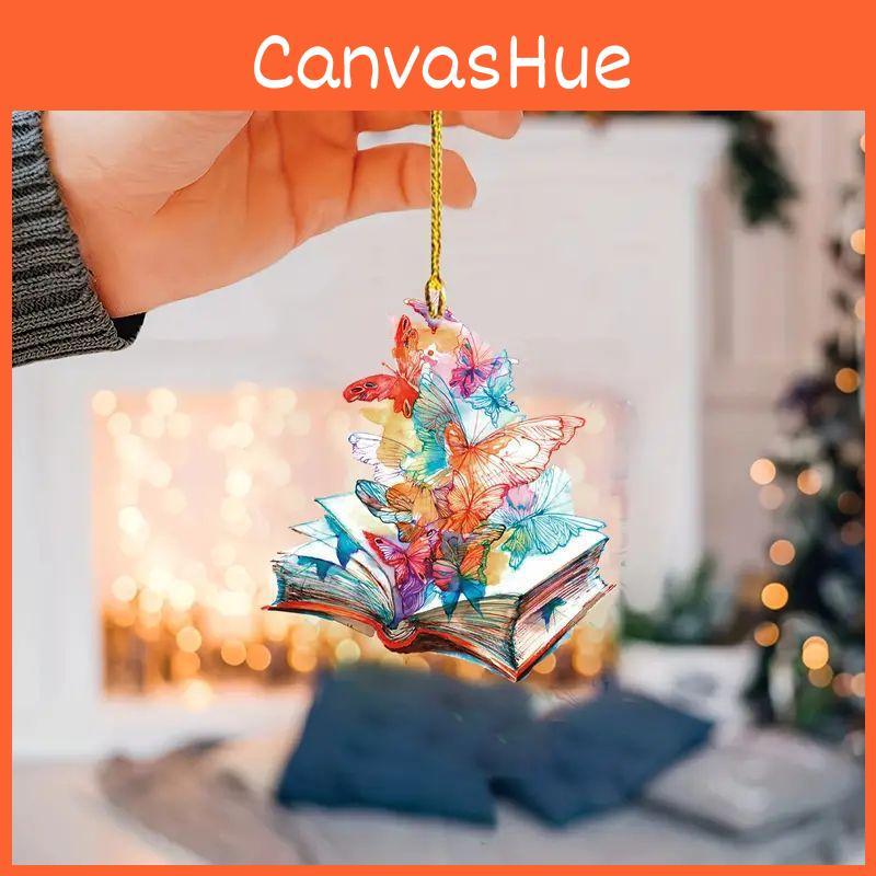 Cute Cartoon Style Acrylic Car Hanging Decoration For Festive Home Decor