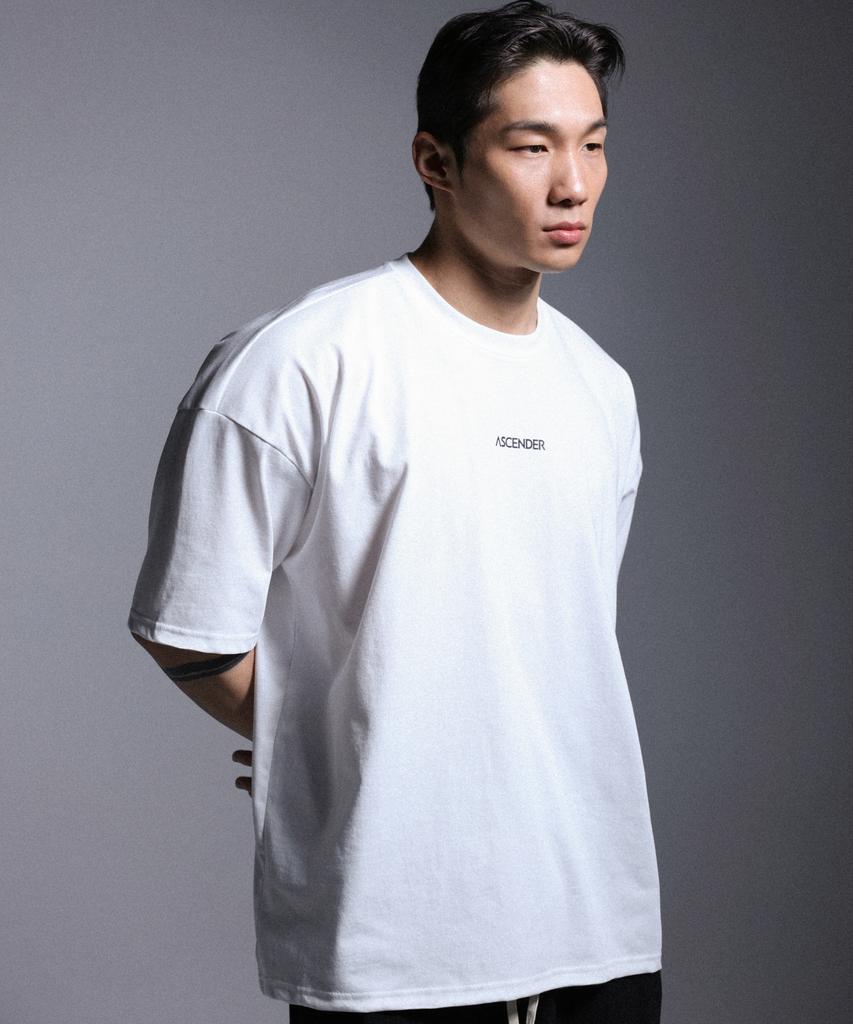 Eosendeo Basic Logo Oversized Short Sleeve [White]