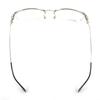 Great Chopard Glasses Half rim with logo Silver K14WG mens Used