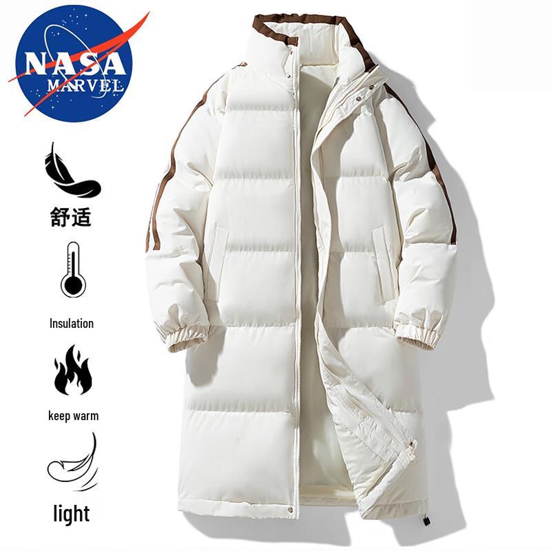 

NASA MARVEL Unisex Mid-Length Puffer Jacket L