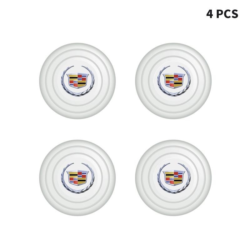 1/2/4Pcs Luminous Car Door Shockproof Pads Anti-collision Pad For Cadillac Escalade CTS ATS SRX STS XT5 XT4 XT6 XTS CT4