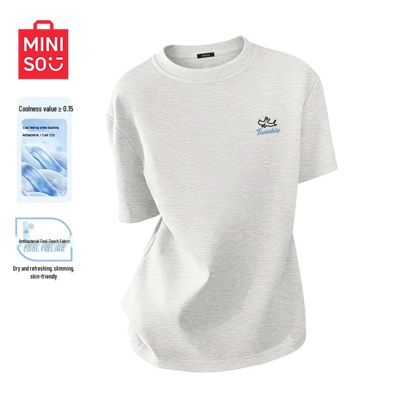 

MINISO Women s Short Sleeve T-Shirt 2XL