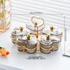 Heart-Shaped Dustproof Dried Fruit Tray - Living Room Coffee Table Snack Box & Storage Bowl