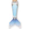New children's mermaid swimsuit costume girl mermaid princess dress pink mermaid tail hot spring