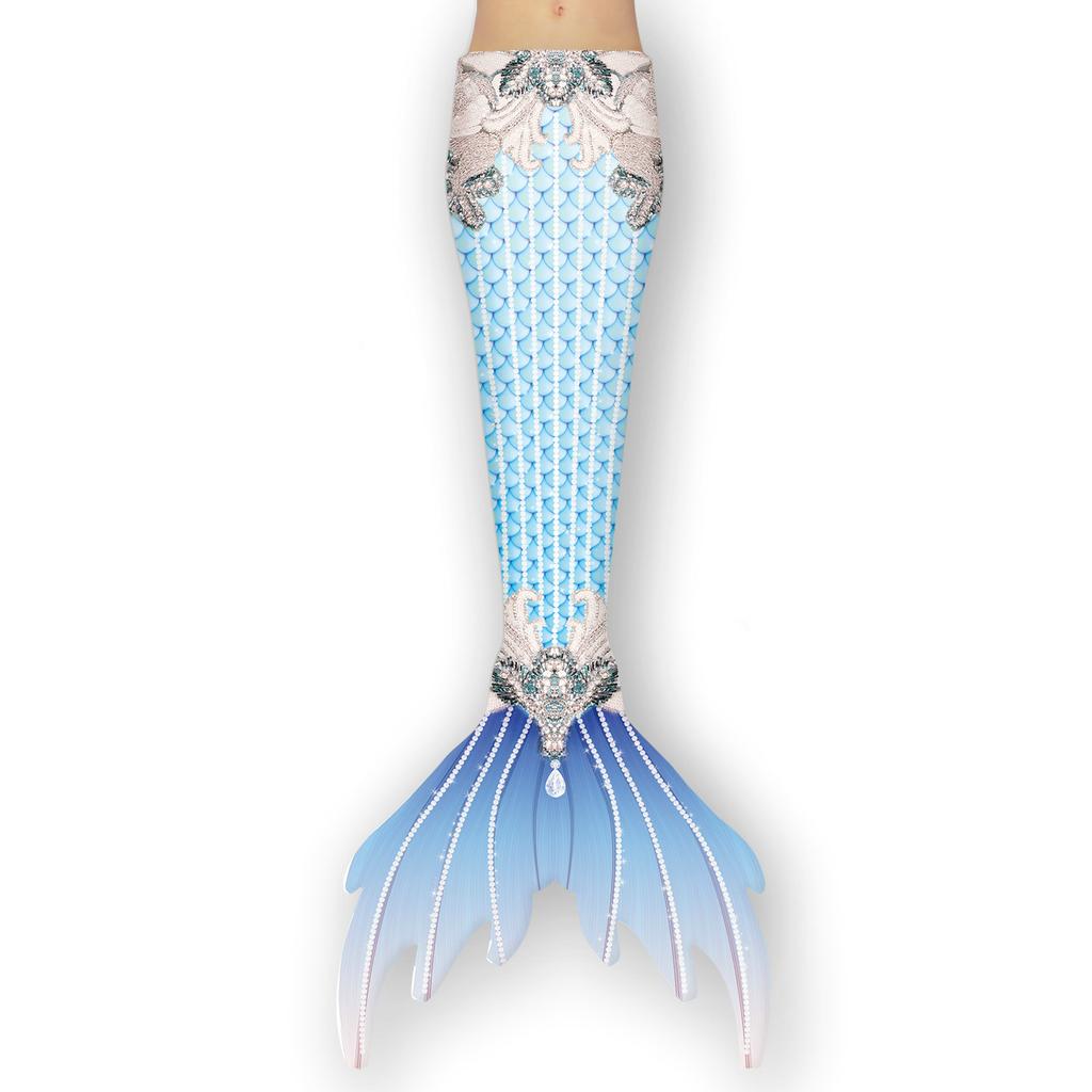 New children's mermaid swimsuit costume girl mermaid princess dress pink mermaid tail hot spring