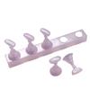 Practice Model Nail Art Training False Nail Tip Holder Nail Display Chess Board Nail Art Practice Stands Nail Display Stand