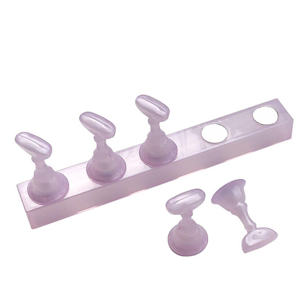 Practice Model Nail Art Training False Nail Tip Holder Nail Display Chess Board Nail Art Practice Stands Nail Display Stand