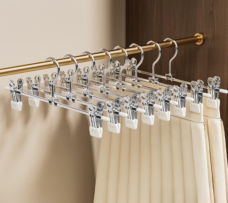 1020pcs Pants Racks Wind Proof Multi-purpose Skirt Racks for Clothes Drying Trousers Wardrobe Clip Anti-slip Clothes Hanger 10pcs белый 14990₽