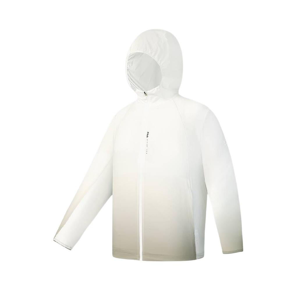 FILA Fitness Gradient UV Resistant Zip Up Hooded Long Sleeve Jacket Men jackets A11M621713F-BG