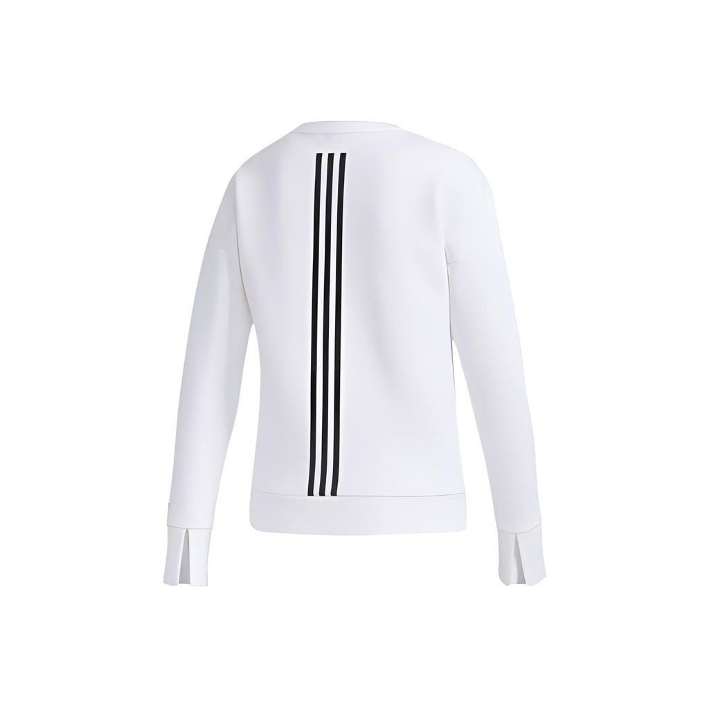 adidas Sudadera Originals CNY con patrón floral y tres rayas Sudadera para mujer Blanco FM9271