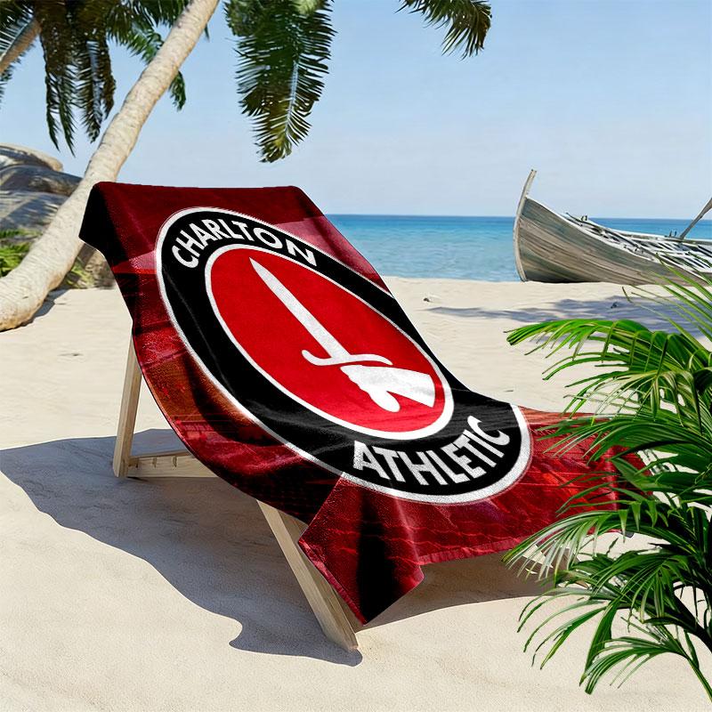 CAFC Poster Beach Towel, Large Soft Quick Dry Towel for Beach Camping Swimming