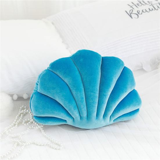 Pillows Cushion Soft Comfortable Plush Sea Ocean Theme Seashell Conch Decorative Pillowslip for Living Room