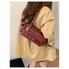IELGY Ladies Underarm Bag Retro Casual Portable Boston Bag Large Capacity Simple
