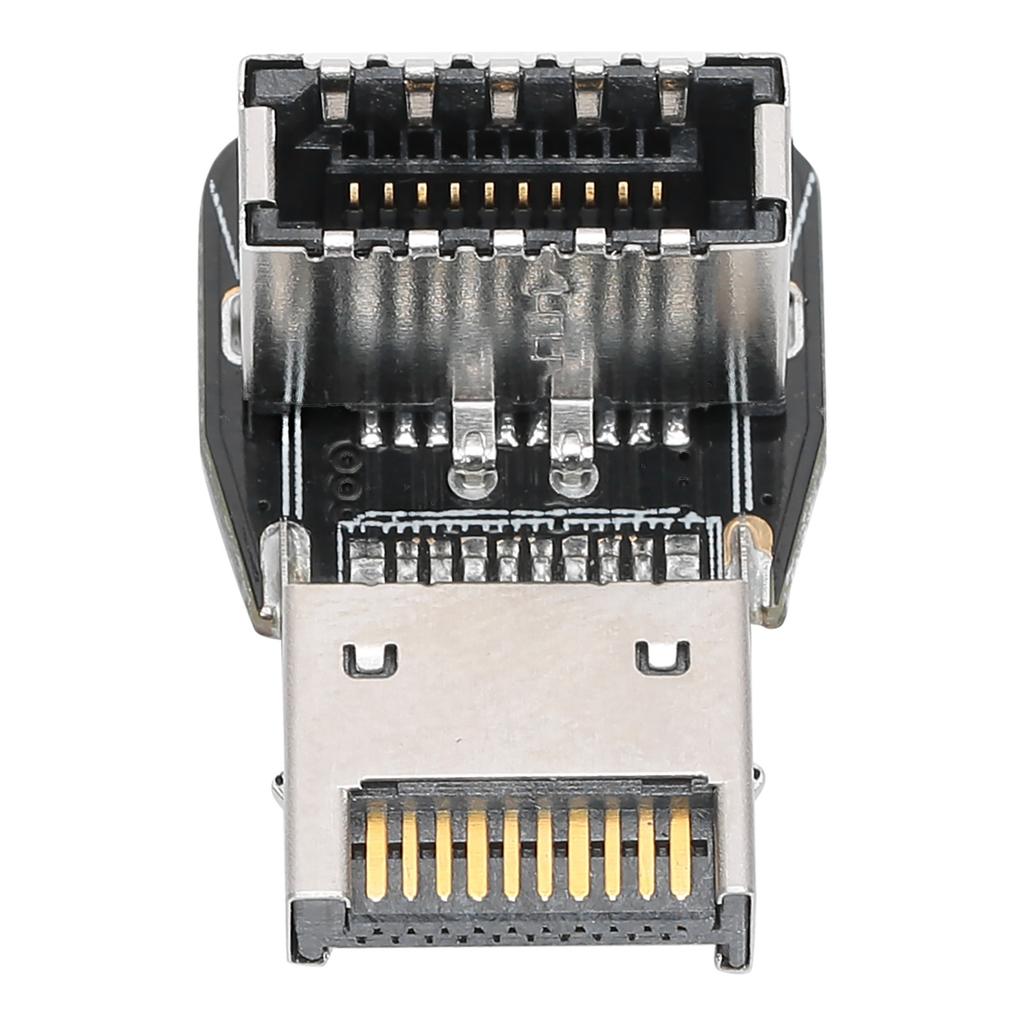 Front TYPEE Adapter Header PC Motherboard USB3.1 10G 90 Degree Steering Elbow Converter PH74A