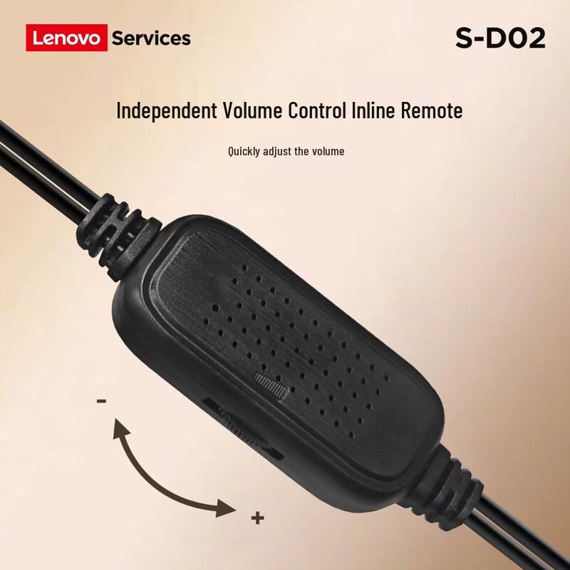 Lenovo 2.0 Kabelové stolní reproduktory CN zástrčka (adaptér součástí dodávky)