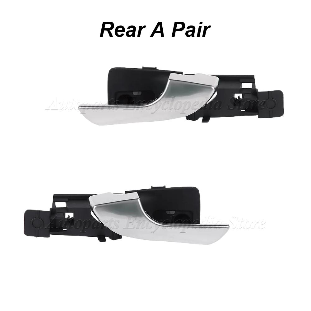 156092157 Car Interior Door Handle For Alfa Romeo Giulietta 2010-2019 156092167 156092165 Matte Silver Front Left/Rear Right