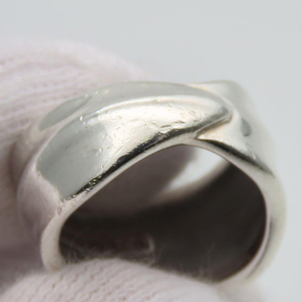 Used TIFFANY&Co. Ring Leaf EU#48 Silver925 7.3g Silver Accessories