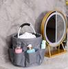 Portable Foldable Picnic and Beach Basket - Handheld Toiletry, Bath, Household & Shopping Bag