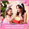 colors cute rabbit children's night light, rechargeable, baby night light, toddler bedroom night light, suitable as a gift